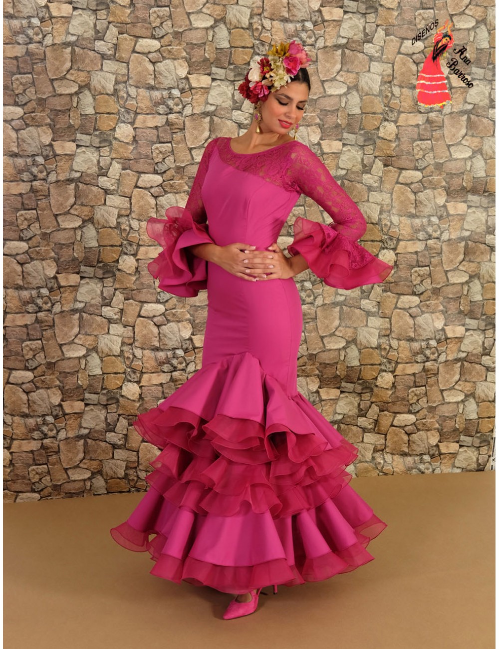 Alquiler Traje de flamenca talla grande