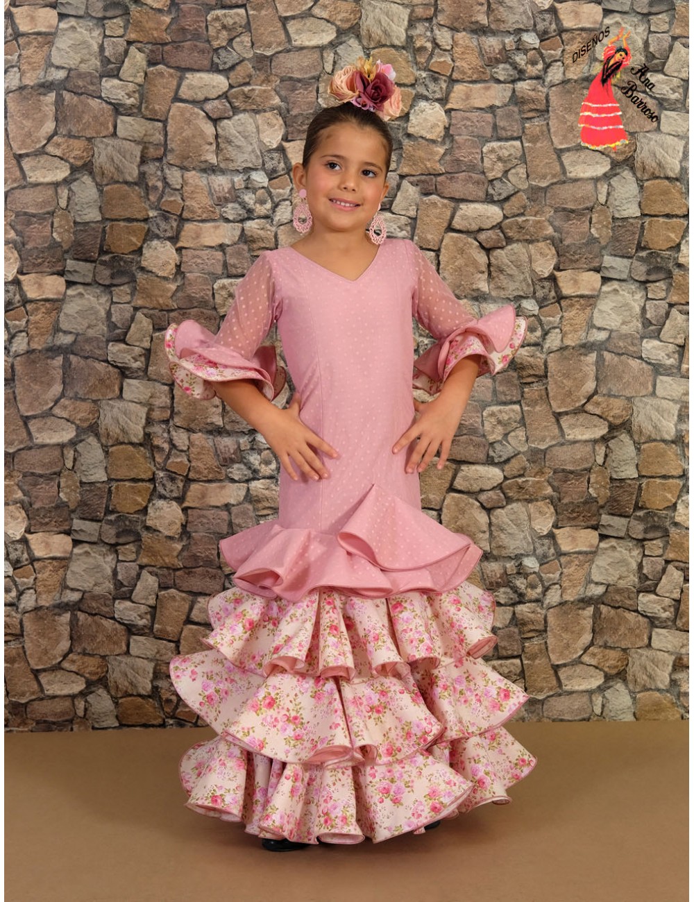 Vestido Niña Flamenca